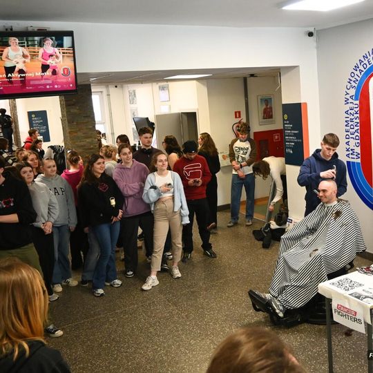 akcja charytatywna dla Fundacji Cancer Fighters, AWFiS w Gdańsku 2026