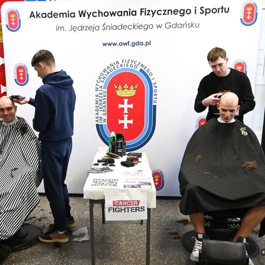 akcja charytatywna dla Fundacji Cancer Fighters, AWFiS w Gdańsku 2026