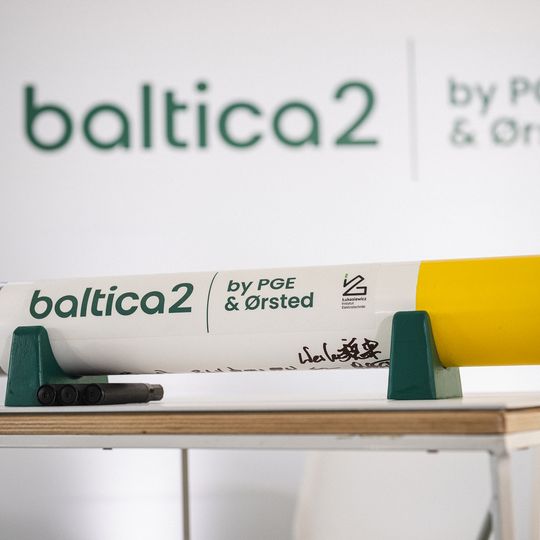 inauguracja budowy morskiej farmy wiatrowej Baltica 2, Gdańsk 2026