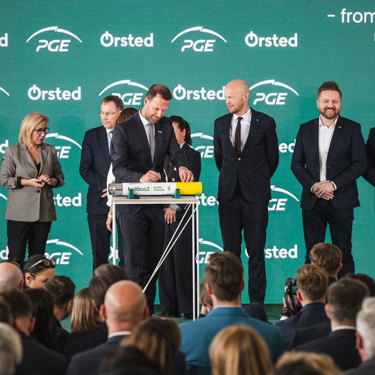 inauguracja budowy morskiej farmy wiatrowej Baltica 2, Gdańsk 2026