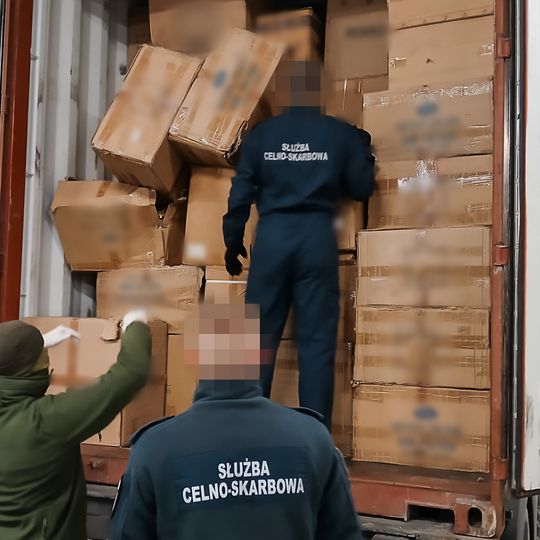 przejęcie nielegalnych papierosów, Port Gdańsk