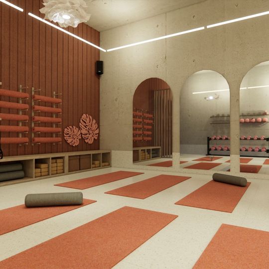 co-living Shed Living, Gdańsk, wizualizacja