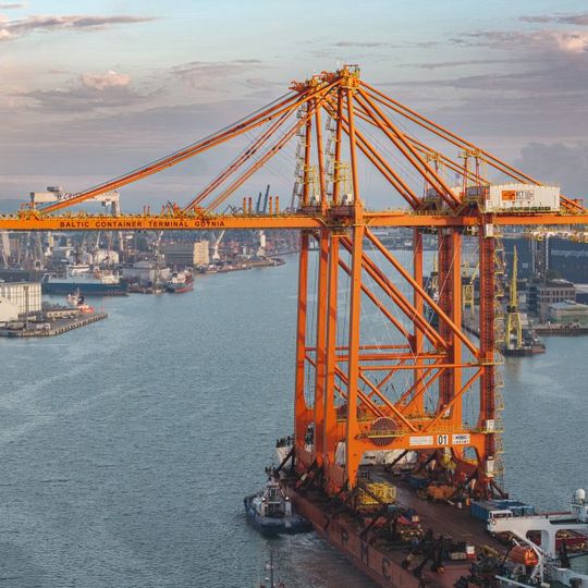 nowe suwnice, BCT, Port Gdynia, Gdynia 2026