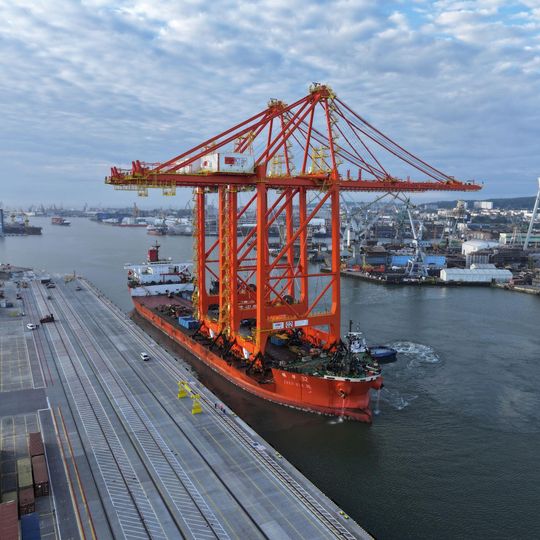 nowe suwnice, BCT, Port Gdynia, Gdynia 2026