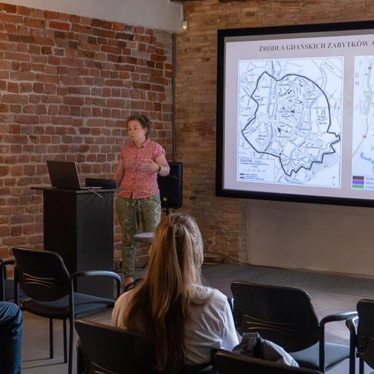 wykład o modzie Gdańszczan, Błękitny Baranek, Gdańsk 2026