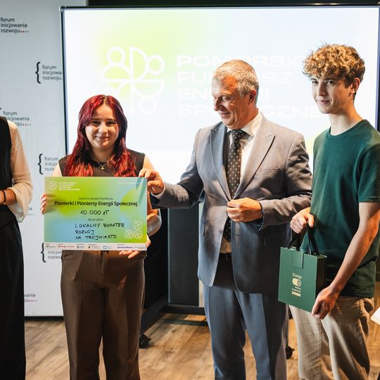 laureaci Pomorskiego Funduszu Energii Społecznej na gali w Olivia Star, Gdańsk 2026