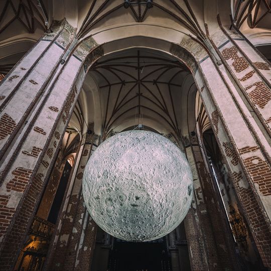 otwarcie wystawy „Museum of the Moon”, Centrum św. Jana, Gdańsk 2026