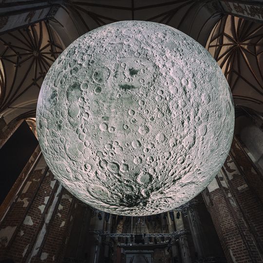 otwarcie wystawy „Museum of the Moon”, Centrum św. Jana, Gdańsk 2026