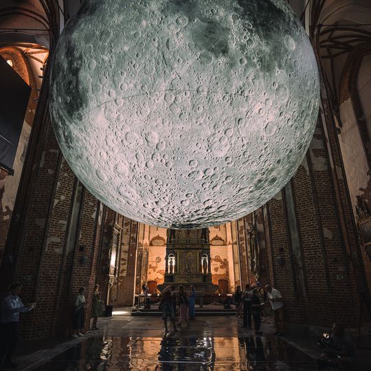 otwarcie wystawy „Museum of the Moon”, Centrum św. Jana, Gdańsk 2026