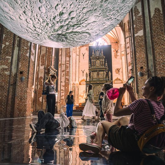 otwarcie wystawy „Museum of the Moon”, Centrum św. Jana, Gdańsk 2026
