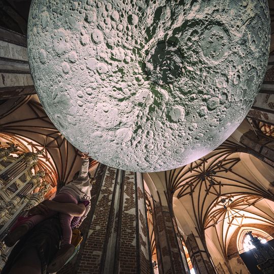otwarcie wystawy „Museum of the Moon”, Centrum św. Jana, Gdańsk 2026
