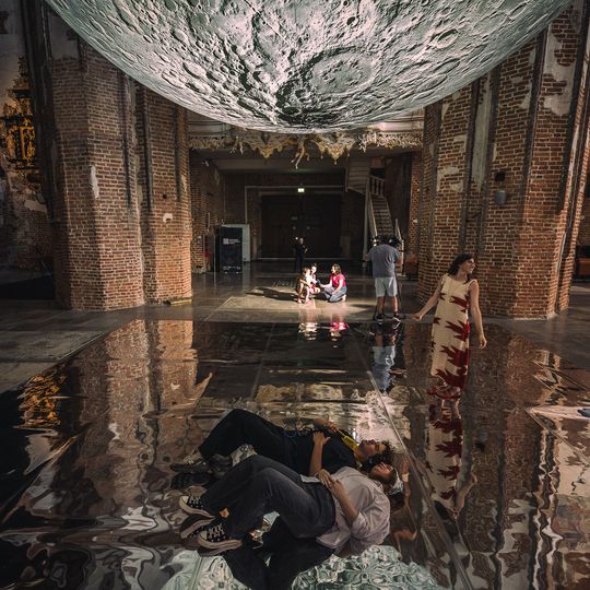 otwarcie wystawy „Museum of the Moon”, Centrum św. Jana, Gdańsk 2026