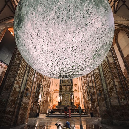otwarcie wystawy „Museum of the Moon”, Centrum św. Jana, Gdańsk 2026