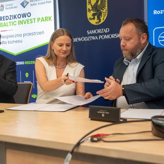 Projekt Gryfin, podpisanie listu intencyjnego, Słupsk 2026