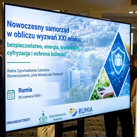 Walne Zgromadzenie Członków Stowarzyszenia Unia Miasteczek Polskich, Rumia 2026
