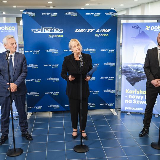 inauguracja połączenia promowego Gdańsk-Karlshamn, Gdańsk 2026