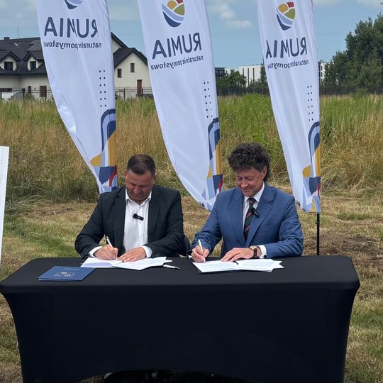 Podpisanie umowy na budowę nowej szkoły, ul. Formeli, Rumia 2026