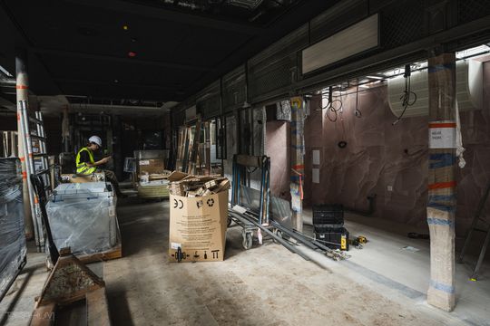 Trwa rewitalizacja Hali Targowej w Gdańsku