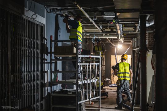 Trwa rewitalizacja Hali Targowej w Gdańsku