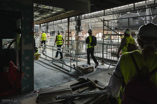 Trwa rewitalizacja Hali Targowej w Gdańsku