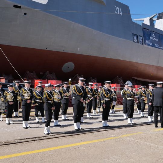 ORP Wicher, chrzest, PGZ Stocznia Wojenna, Gdynia 2026