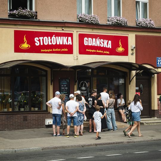 Stołówka Gdańska, kolejka, Gdańsk 2026