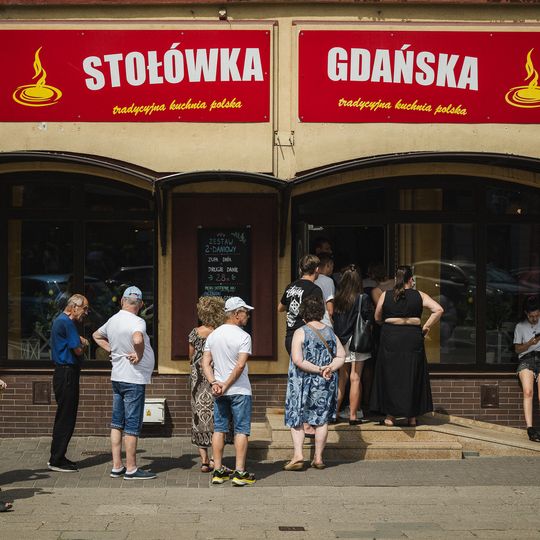 Stołówka Gdańska, kolejka, Gdańsk 2026