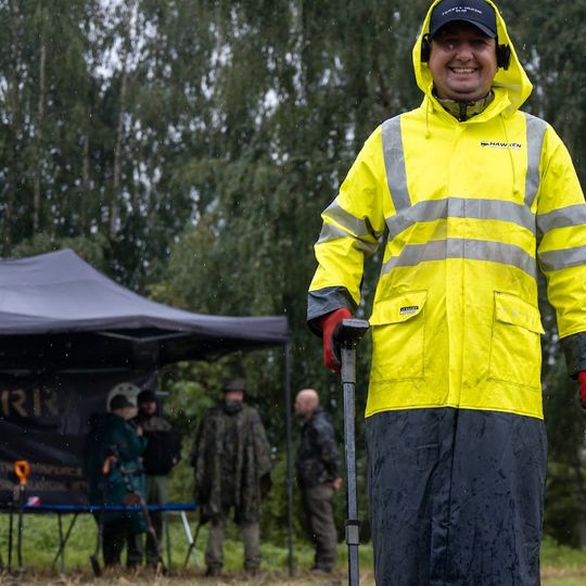 prace badawcze na terenie obozu norweskich policjantów pod Sztutowem