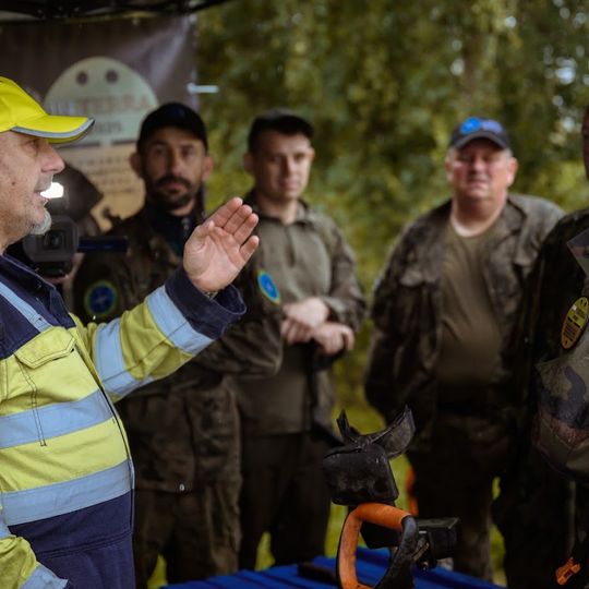 prace badawcze na terenie obozu norweskich policjantów pod Sztutowem