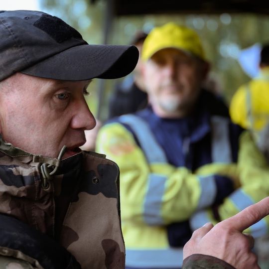 prace badawcze na terenie obozu norweskich policjantów pod Sztutowem