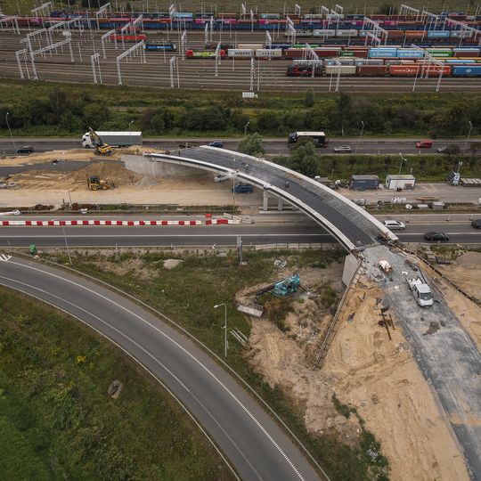 wiadukt przy Trasie Sucharskiego, Gdańsk 2026