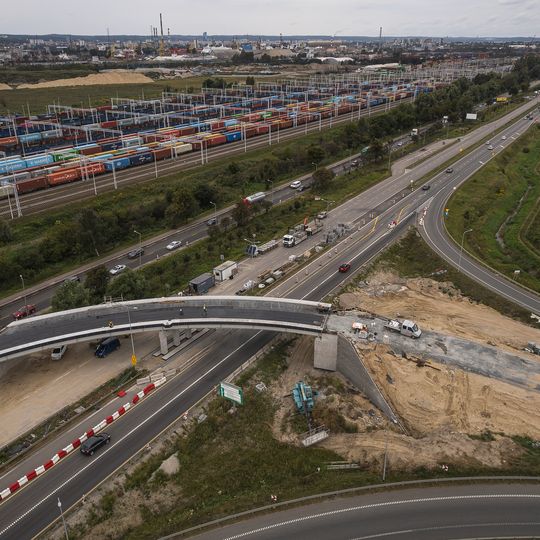 wiadukt przy Trasie Sucharskiego, Gdańsk 2026