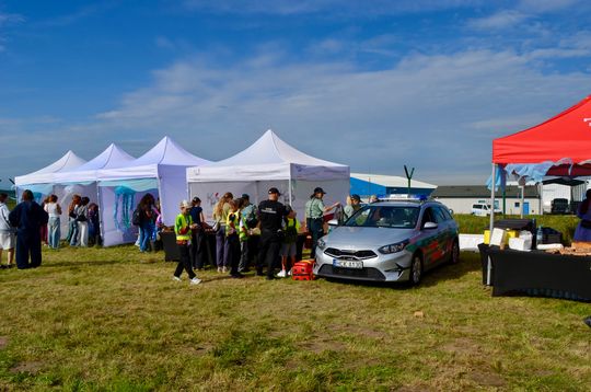 Piknik na gdańskim lotnisku