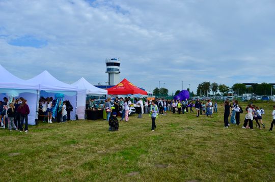 Piknik na gdańskim lotnisku