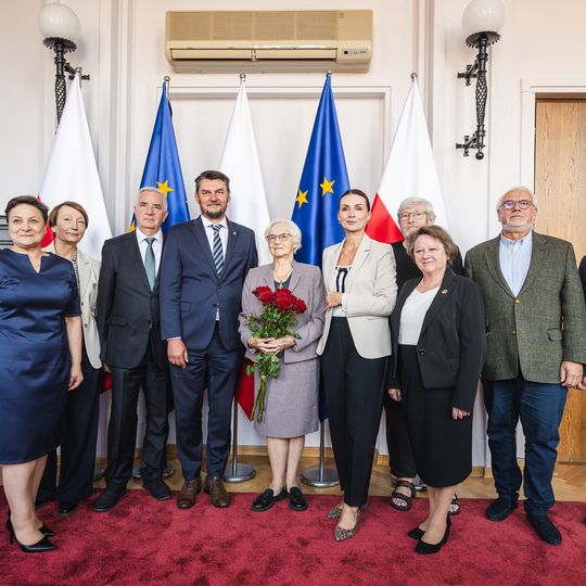wręczenie Danucie Wałęsie nominacji do Pomorskiej Rady Konsultacyjnej ds. Działaczy Opozycji Antykomunistycznej