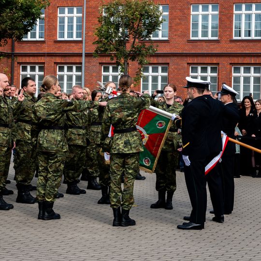 Ślubowanie funkcjonariuszy MOSG