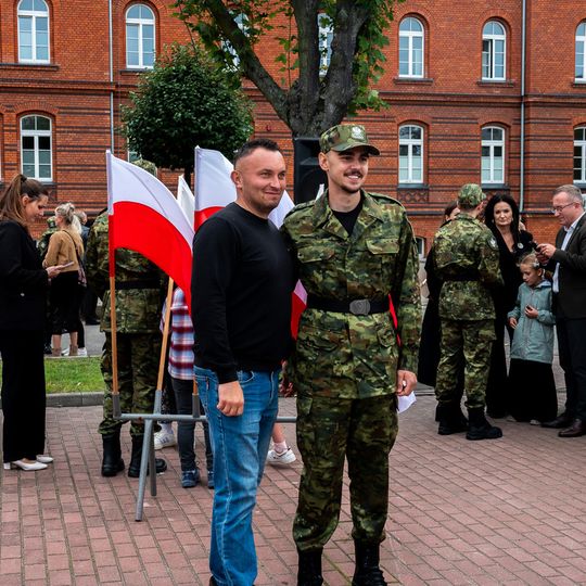 Ślubowanie funkcjonariuszy MOSG