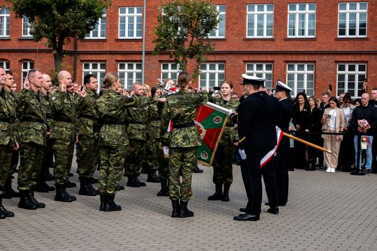 Ślubowanie funkcjonariuszy MOSG