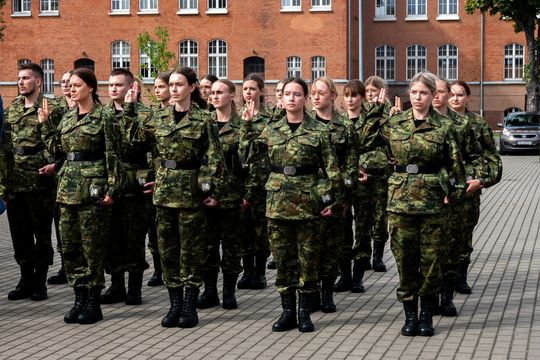 Ślubowanie funkcjonariuszy MOSG