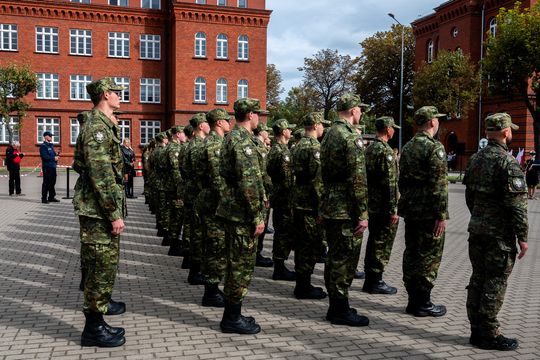 Ślubowanie funkcjonariuszy MOSG