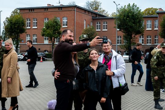 Ślubowanie funkcjonariuszy MOSG