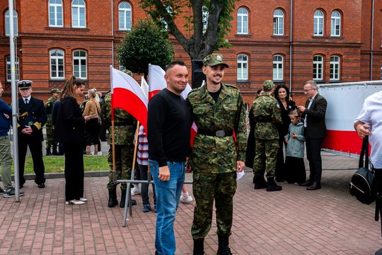 Ślubowanie funkcjonariuszy MOSG