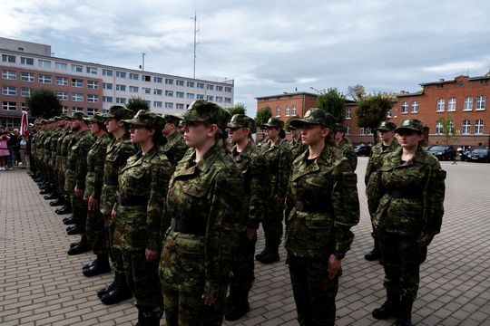 Ślubowanie funkcjonariuszy MOSG