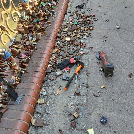 Most chlebowy, most miłości, gdańskie zabytki