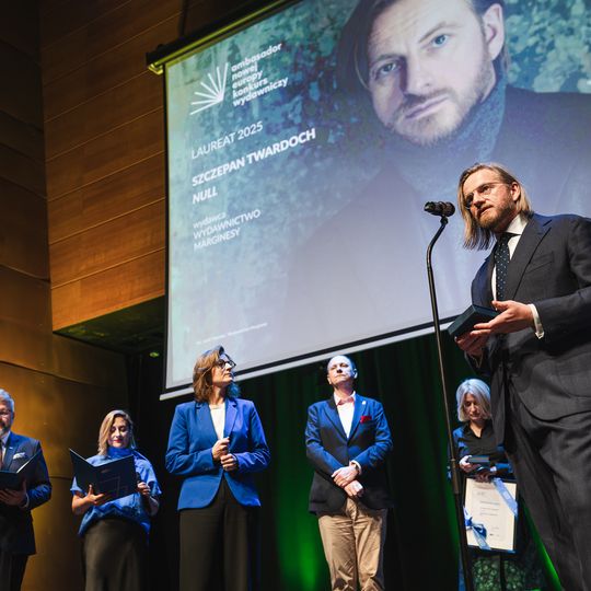 Nagroda Ambasadora Nowej Europy 2025, Szczepan Twardoch, Gdańsk 2026