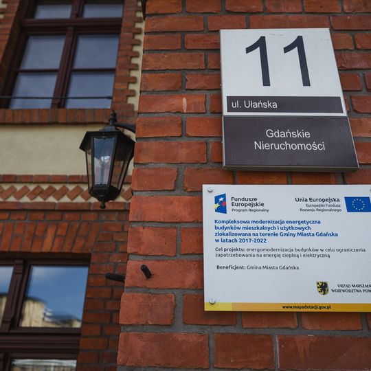 kamienica przy ul. Ułańskiej 11 po rewitalizacji, Gdańsk 2026