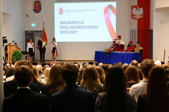 Inauguracja roku akademickiego 2026/2027 na AWFiS