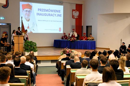 Inauguracja roku akademickiego 2026/2027 na AWFiS