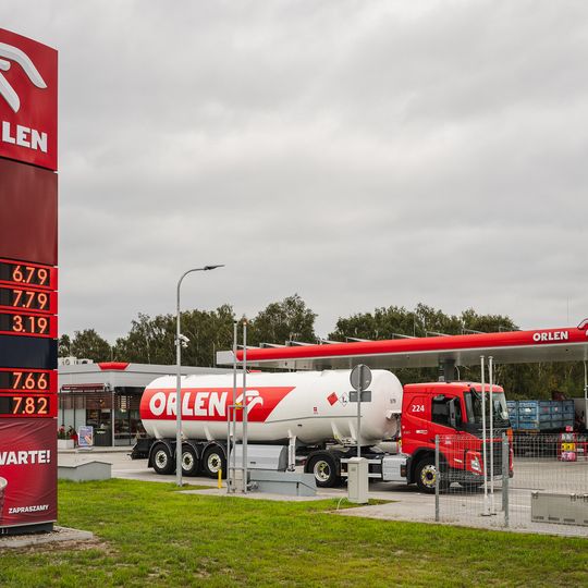 nowa stacja paliw Orlen, ul. Kontenerowa 29, Gdańsk