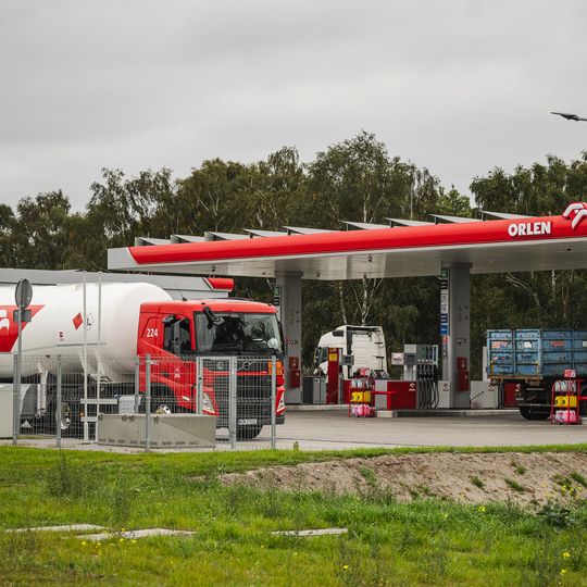 nowa stacja paliw Orlen, ul. Kontenerowa 29, Gdańsk